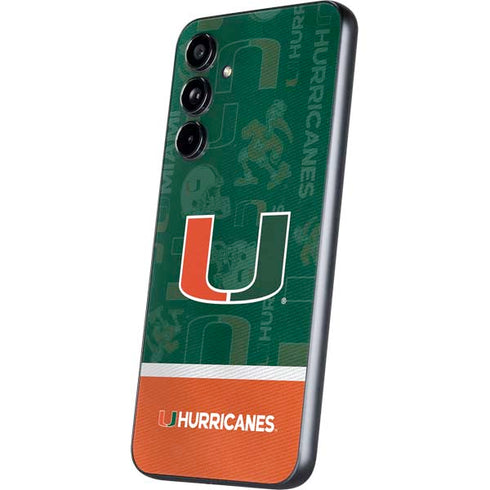 University of Miami U Hurricanes Galaxy A54 5G Skin